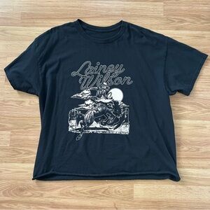 Black Lainey Wilson country music tour tee XL